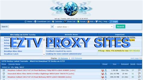 eztv it proxy list|eztv proxy list download.